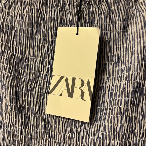 NWT ZARA Embroider Eyelet Dress Size XS - Picture 6 of 6